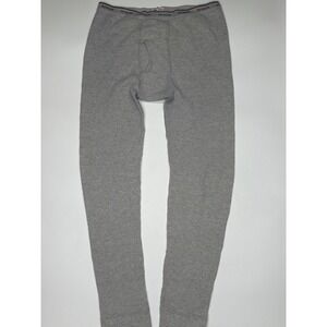 Fruit of the Loom Mens Gray‎ Waffle Knit Thermal Underwear Long Johns Pants